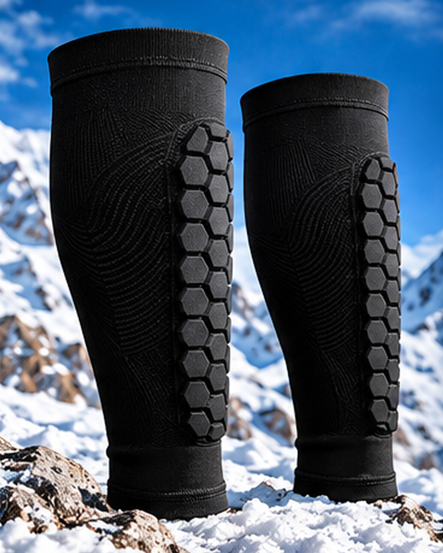Protector de Espinilla para Esquí y Snowboard – Almohadillas Antichoque de EVA